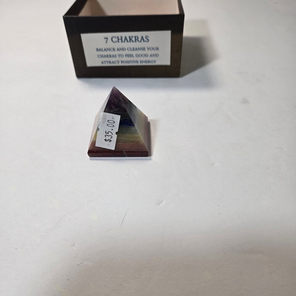 Chakra Pyramid Energy Stone - Picture 5 of 5